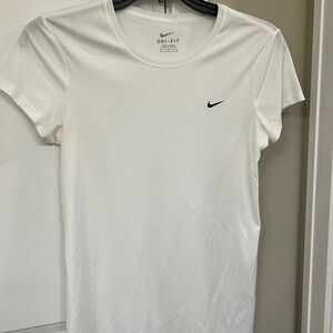 White Nike Dri-Fit Tshirt Size M